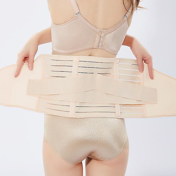 Postpartum Magband för Formning och Stöd av Buken Efter Förlossning - Hög Elasticitet för Återhämtning