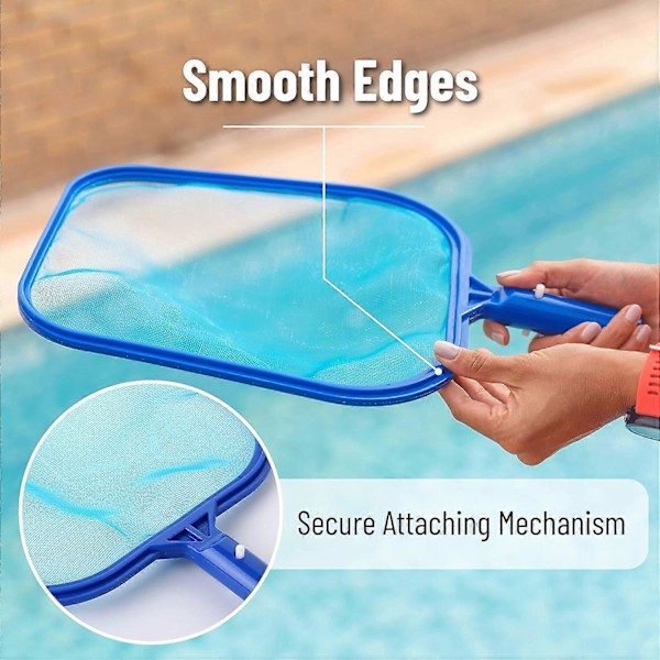 RYO_Pool Skimmer Net, Pool Net, Pool Nets for Rengöring Blue