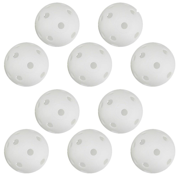 20 stk Golfbolde Tilbehør Impact Bolde Indendørs Udendørs Bolde Hule Bolde Praktiske Hvid 4X4X White 4X4X2cm