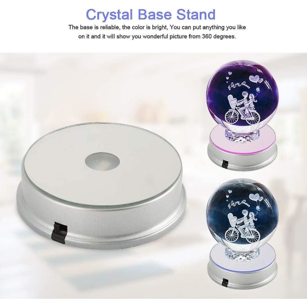 Led-skjermstativ, fargeskjermstativ, Platinum Crystal Display Stand (5#)