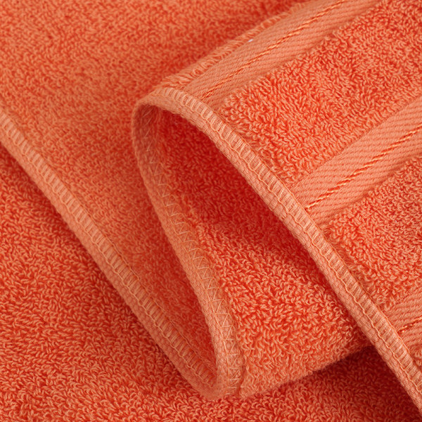 Charm Håndkle Standard Medium Bad Oransje, 1 stk 70*140cm + 2 stk 35*75cm, Håndkle Hjemmehåndkle