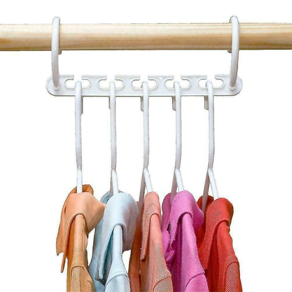 16 stk. Robust Organizer Magisk Organizer Multifunksjonell Henger For Plassbesparende Kleshenger