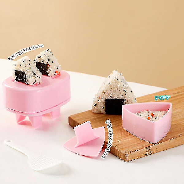 Triangel Sushi Form Press Triangel Onigiri Tillverkning Återanvändbara DIY Tillbehör