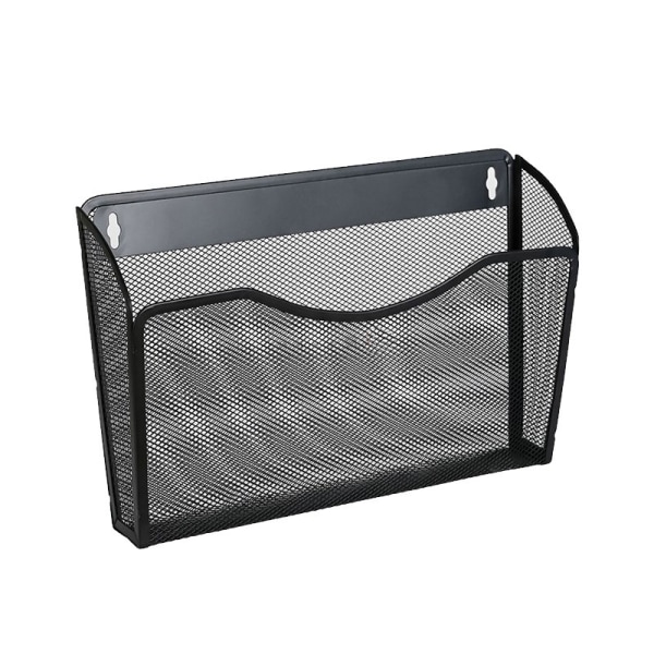 1 Pakke Mesh Veggmontert Filholder Henge Vegg Fil Organizers for hjem og kontor