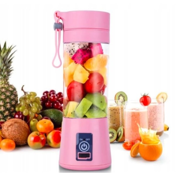 Liten Bärbar Juicer Trådlös USB Elektrisk Mixer Juice Cup Hem Mini Juicer