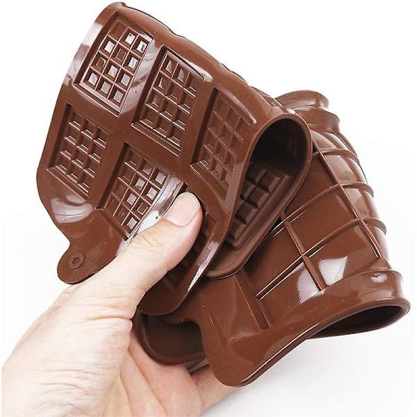 Silikoneforme til Chokolade Sæt med 4