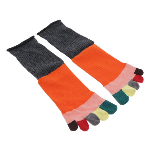 10 par Varma Sockor Tåsockor Dam Rehab Sockor Yoga Sockor Femfingriga Sockor