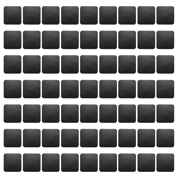 100 st Black Label Anti Tarnish Papperssmycken Anti Tarnish Etiketter Anti- Tarnish Stripes Black0.02X2.5X2.5CM Black 0.02X2.5X2.5CM