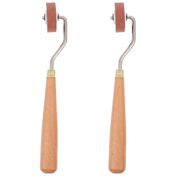 2 st Premium Färgvals Tryckfärgvals Gummiroller Konst & Hantverk Tillbehör 2 st 17.5X3.2cm