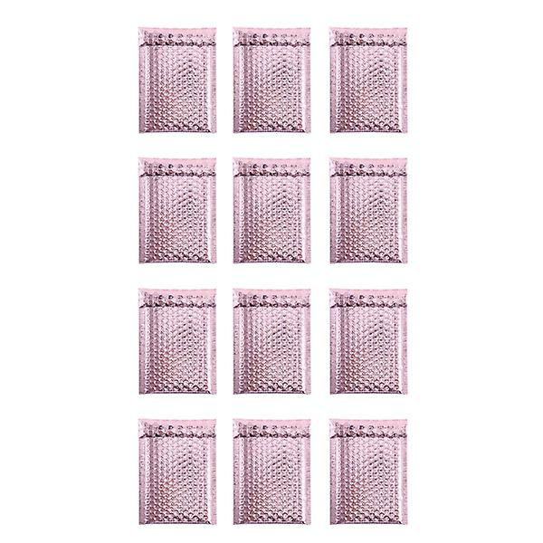 12 kpl Kuplapostitussäkit Pehmustetut Kirjekuorikuorat Kuplapakkaus Kirjekuori (vaaleanpunainen)Vaaleanpunainen15X20CM Pink 15X20CM