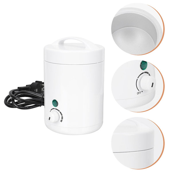 Multifunksjonsverktøyvoks Varmt Verktøyvoksvarmer Elektrisk Voksgadget Damevoksverktøy EU-plugg 15x9.5cm EU Plug 15x9.5cm