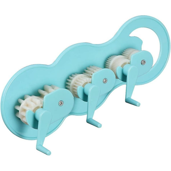 Papir Quilling Crimper, Håndbetjent Papirkrimper, Bølgeform, Verktøyet Manuelt Quillingverktøy (1 stk, Blå)