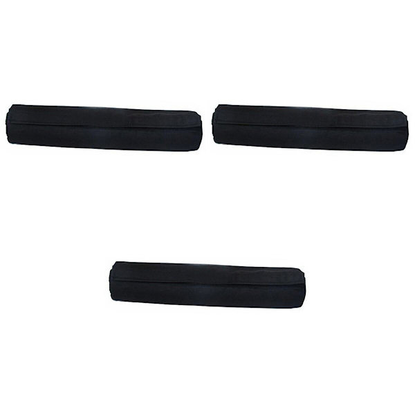 3 st Barbell Squat Pad Hals & Axelskyddande Bar Pad för Viktlyftning (svart) 3 st 39*8*3cm 3 pcs 39*8*3cm