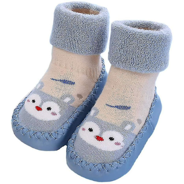 2 Paria Liukueste Baby Sukkia Talvi Lämpimät Tossut Tytöt Pojat Syntymä 18-24 Kuukautta