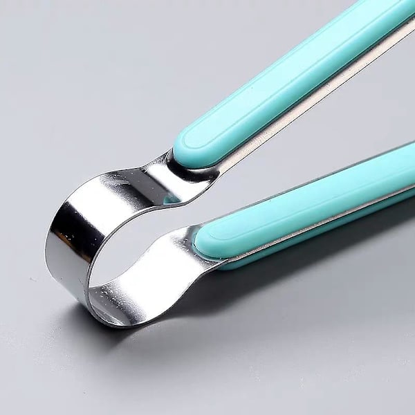 Klämma för kök och grill i rostfritt stål, hållbar och praktisk, smart låsklämma - värmebeständig, med ergonomiskt grepp (2 st)