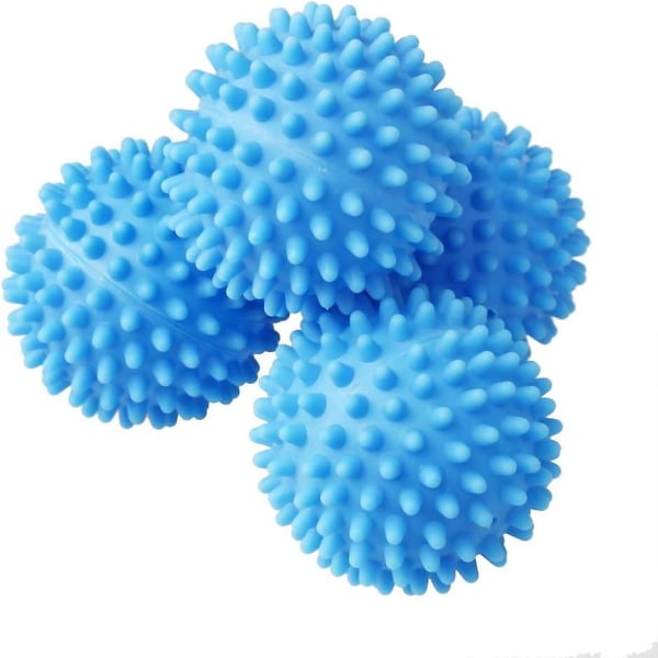 Set med 4 torkbollar, tvättboll påskyndar torkning Återanvändbar torktumlare Torkboll för tvättmaskin