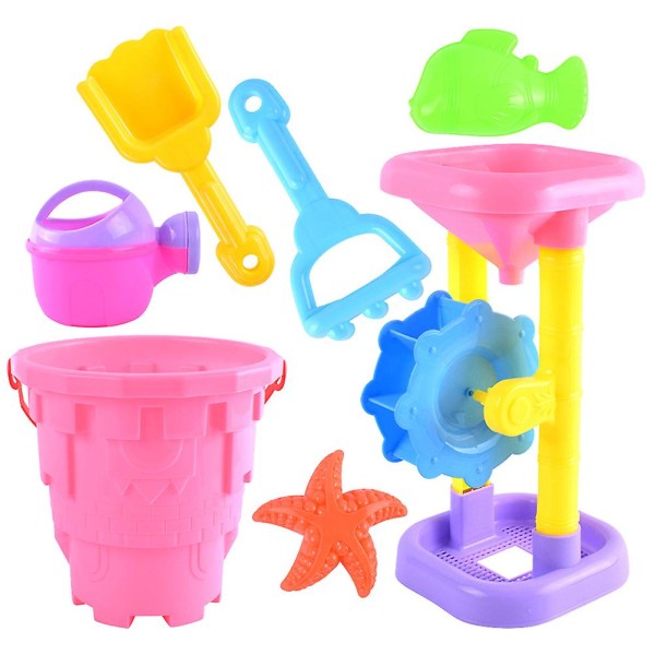 Legetøjsværktøjssæt Strandlegetøj Strandgravelegetøj Sjove Strandspillelegetøj Sandslegetøj Assorterede Farver 16CM Assorted Color 16CM