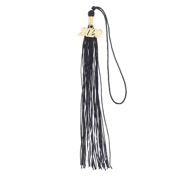 40cm Doctor Bachelor Hat Tassel Hanging Ear Clothing Graduation Accessories Hanging Pendant Tassel(b