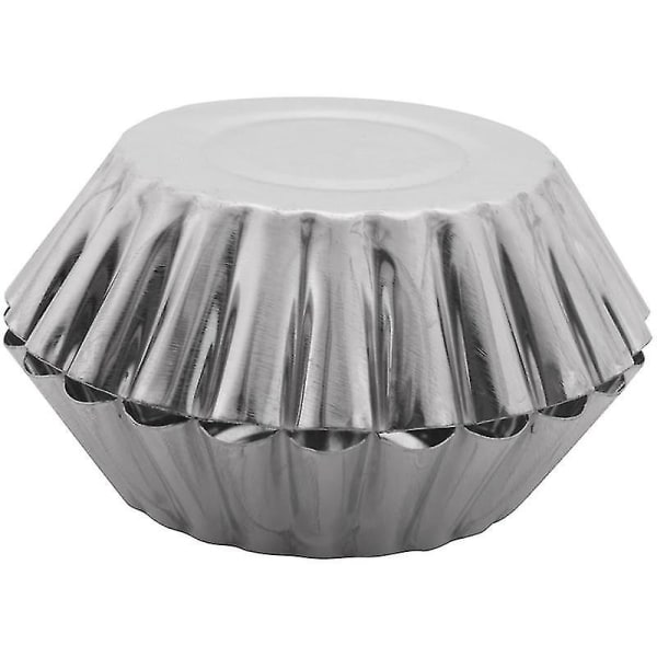 90 stycken/set Söt Äggkaka DIY Bakform Ugnform Hjärtformad Kakor Jelly Pudding Form Mo
