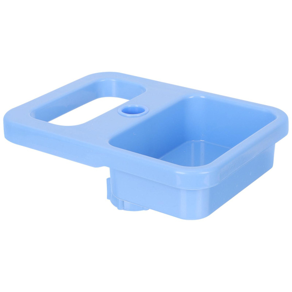 Praktisk Stativ Infusionsbricka Poler Stativ Bärhylla Slitstark Justerbar Serveringsbricka Blå 26X19CM Blue 26X19CM