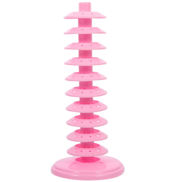 Lollipop Display Stativ Multi-lags Lollipop Base Party Lollipop Holder Slik Party Dekoration Pink32X Pink 32X15.5X15.5CM