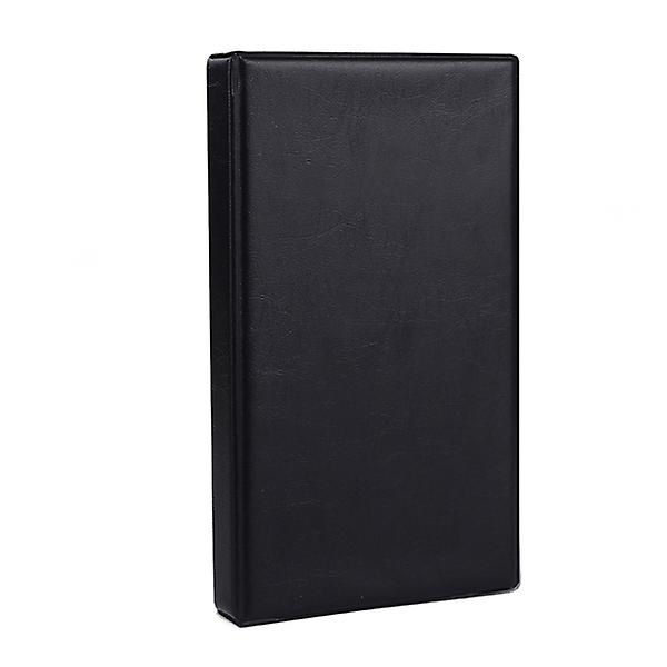 2 stk Praktisk Mappe Opbevaringsbog Enkel Kreativ Organizer Bog Til Kontor (120 Kort) 18,5 * 10,8 cm 18.5*10.8cm