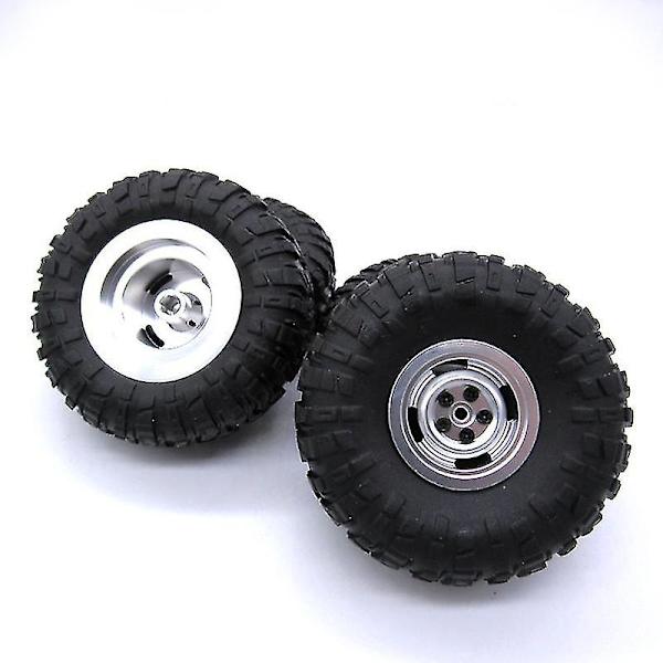 4 stk. RC Bil Metal Hjulnav Hjul Fælge Kompatibel Med 1/12 MN D90 D91 D96 D99s Modelbil Reservedele Acc