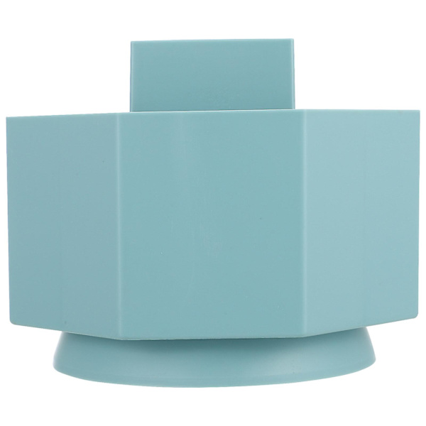 Roterende Penholder Roterende Pen Caddy Klasserumsorganisation Skrivebord Roterende Kop Pen Opbevaringsholder Blå Blue 14x13cm