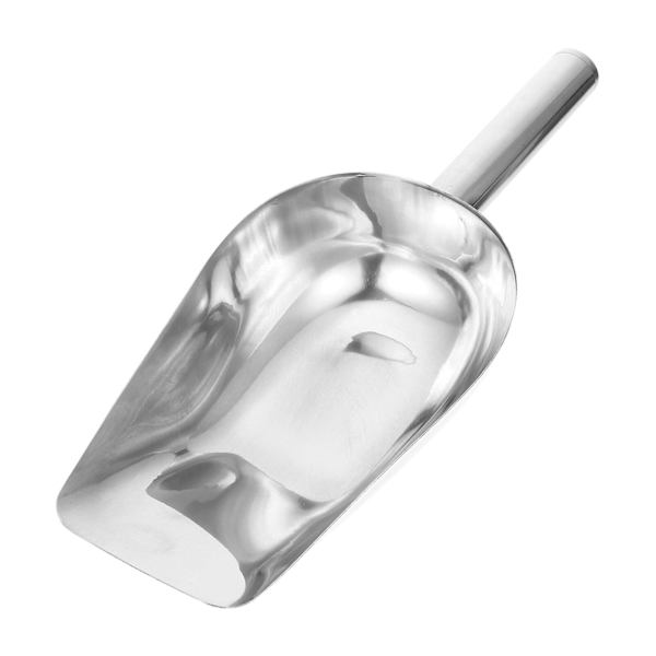Iskopa av rostfritt stål Multifunktionell matskopa Mjölskopa Korn skopa Silver-125X9.5CM Silver-1 25X9.5CM
