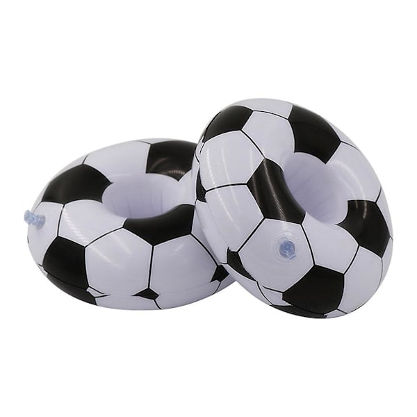 2 stk Strandfodbold Flydende Kopholder Oppustelige Underlag Oppustelig Kopholder Flydende Drikkeholder Decoration