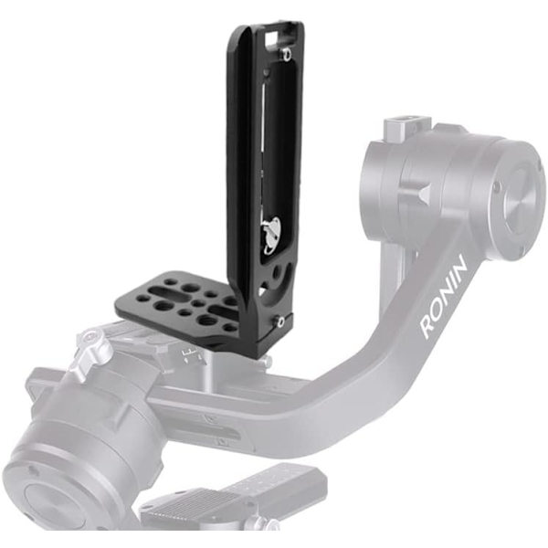 L-kiinnike Pystylevykiinnitys Gimbal-vakauttimelle 1/4'' 3/8'', DSLR-kamera Videotripodille Monpodille/3-akseliselle Käsikäyttöiselle Gimbal-vakauttimelle