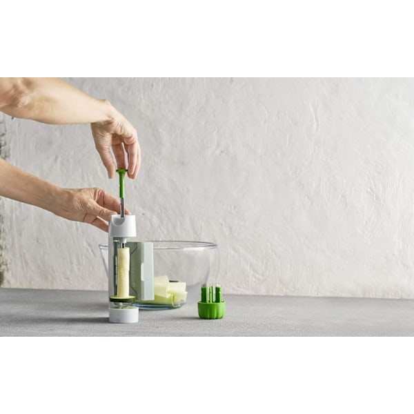 Veggie Sheet Slicer on innovatiivinen hedelmä- ja vihannesleikkuri, jolla voit tehdä ohuita viipaleita.