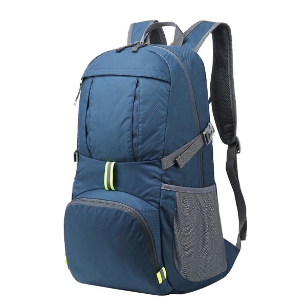 Vikbar nylon Stor kapacitet ryggsäck Vattentät resväska Enkel bärbar handväska för pojkar Gi 30X50CM