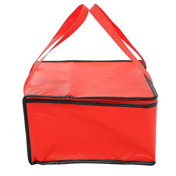 2 kpl Vedenpitävä Lounaskassi Kannettava Ruokakuljetuslaukku Eristetty Kakkukuljetuskori Punainen 35X35X20CM Red 35X35X20CM