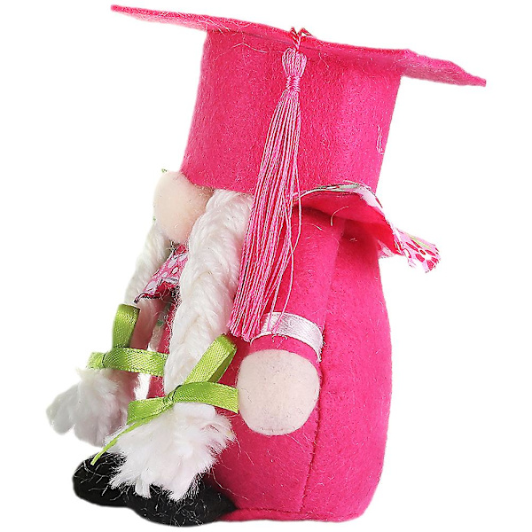 Graduationspydning Tomte Dekoration Landhus Fyldt Tomte Plys Tomte Tilfældig Stil Tilfældig Farve Random Color 15X15X6CM