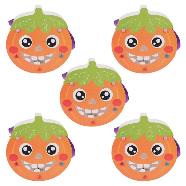 5 st Halloween godisask för barns presenter godisask Bärbar printed förvaringslåda Orange26X15X5CM Orange 26X15X5CM