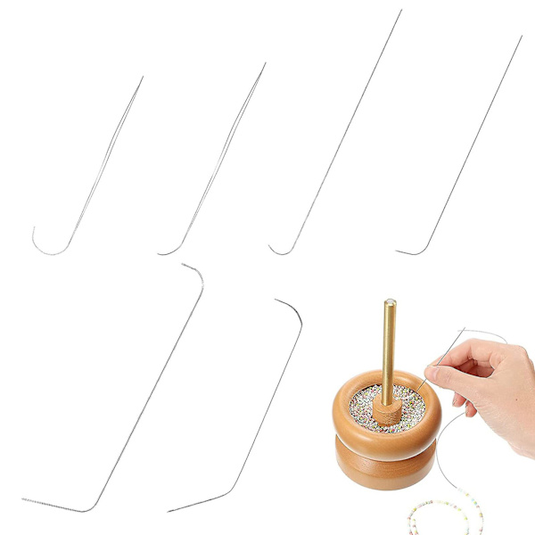 Pärlning Behöver Böjd Pärlning Nål Snabb Pärlning Verktyg
