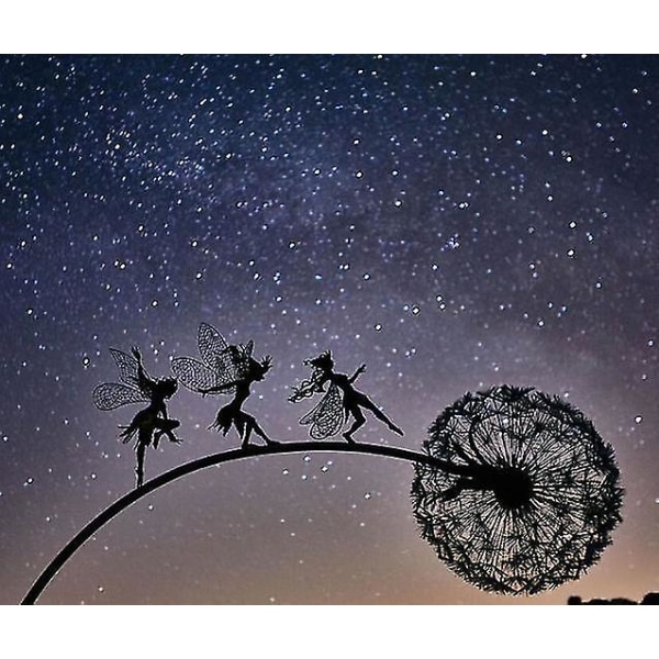 Dansende Fe Dandelion Statue Ornament Stakes Dandelion B Dandelion B