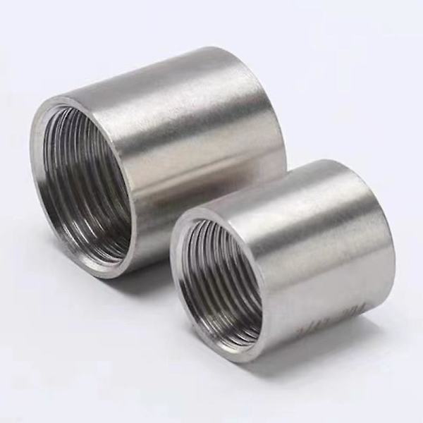 304 Rustfri Stål Lige Konnektorer, Hun Rørfittings