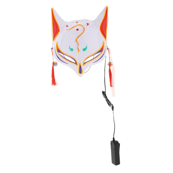 Halloween dekoration, gul Halloween Cosplay (Gul lysende maske)
