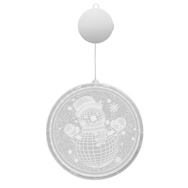 Julsträngljus LED Jul Fönsterlampa Snögubbe