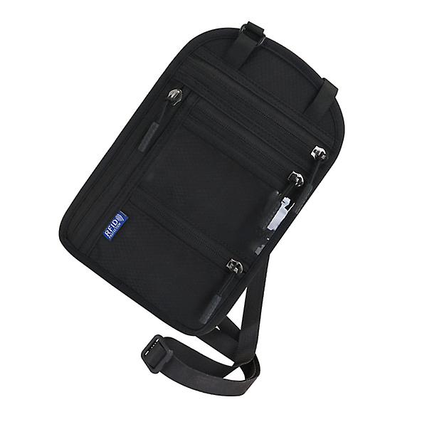 1st multifunktionell väska Bärbar mobiltelefonväska Användbar passväska för hemBlack22X15X0.2CM Black 22X15X0.2CM