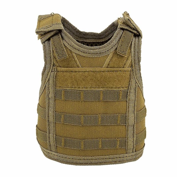 Ölväst - Mini Taktiskt Ölflaskskydd Militär Miniatyr Jakt (1st, Armégrön)