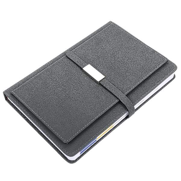Spiral Notebook Hardcover Forårsnotebook Kontor Noteringsblokke Daglig Planlægger Daglig Agenda PlanlæggerSort21. Black 21.5X14.5X2.5CM
