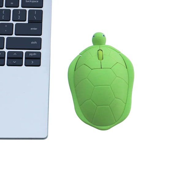 Two pieces wireless  Mouse Creative 3D Cute Animal Turtle Shaped Optical Mice Corded Kids Mini Mouse 1200DPI for PC Laptop Compute