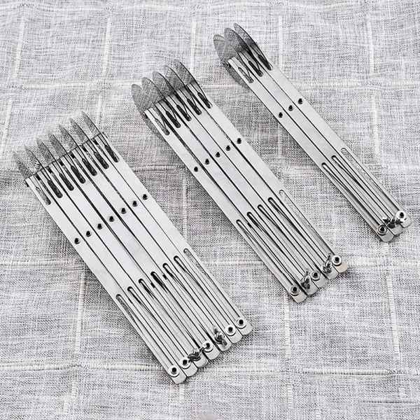 Dej Cutter Kagedeler, Rustfrit Stål 7 Hjul Justerbar Dej Hjul, Multifunktionel Rustfrit Stål Dejdeler Skærehjul Pizza Cutter5 5