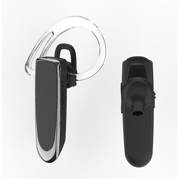 Bluetooth-hodetelefon V5.0 Håndfri Bluetooth-ørepropp med 24 timers samtaletid Svart Black