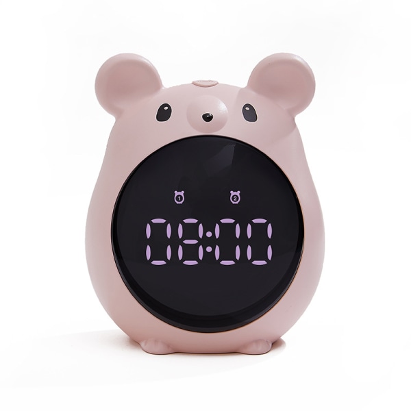 Vækkeur digitalt ur digitalt vækkeur alf-mus vækkeur (pink