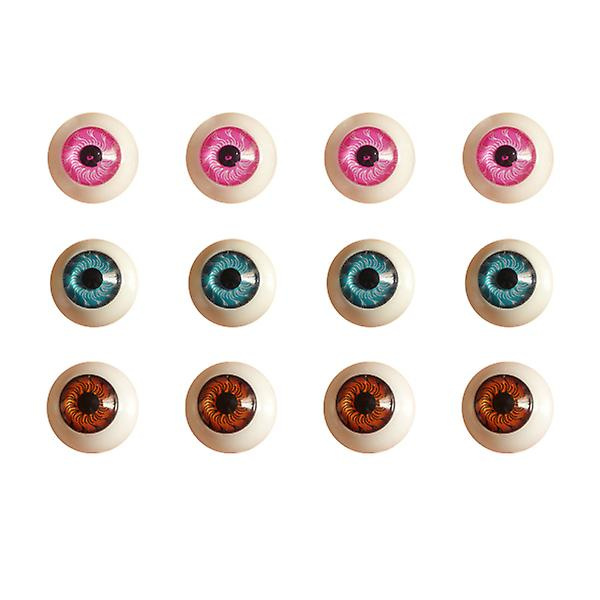30 st Animala Leksaker DIY Dockögon Falska Ögon DIY Falska Djurögon Runda Glas Drakögon 2x2cm 2X2cm