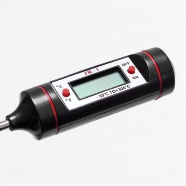 Kökstermometer Kötttermometer Ultra - Lång Omedelbar Avläsning Sonda Med C / F Knapp - Grill, Grill, Biff, Godis, Mjölk, Vatten
